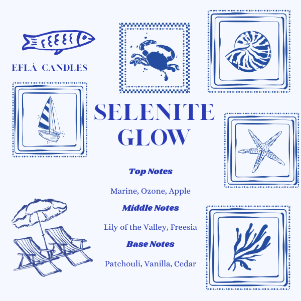 "The Summer I Held on to the Spark โ Choose Your Team Inspired Candle Collection | Four Blue Jar Styles โ Golden Hour & Selenite Glow Scents"