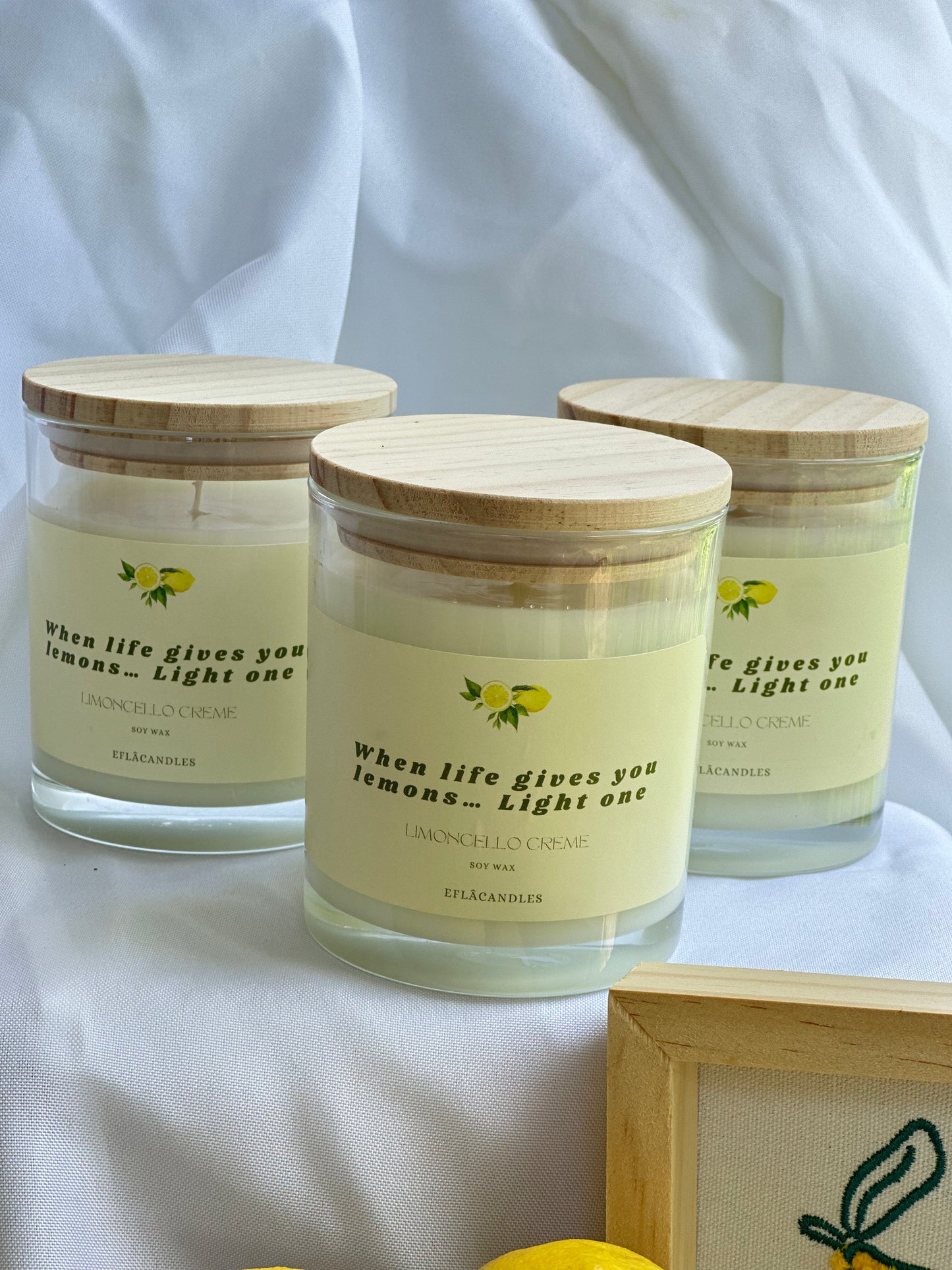 Limoncello Creme - Natural Soy Candle