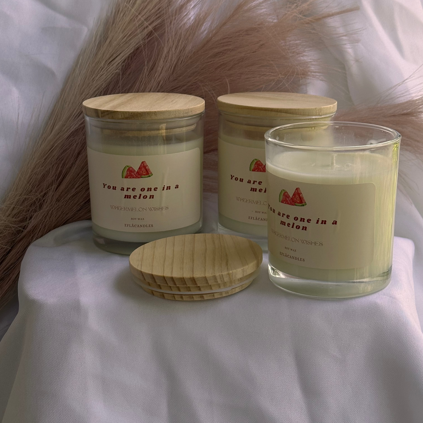 Watermelon Wishes  - Natural Soy Candle