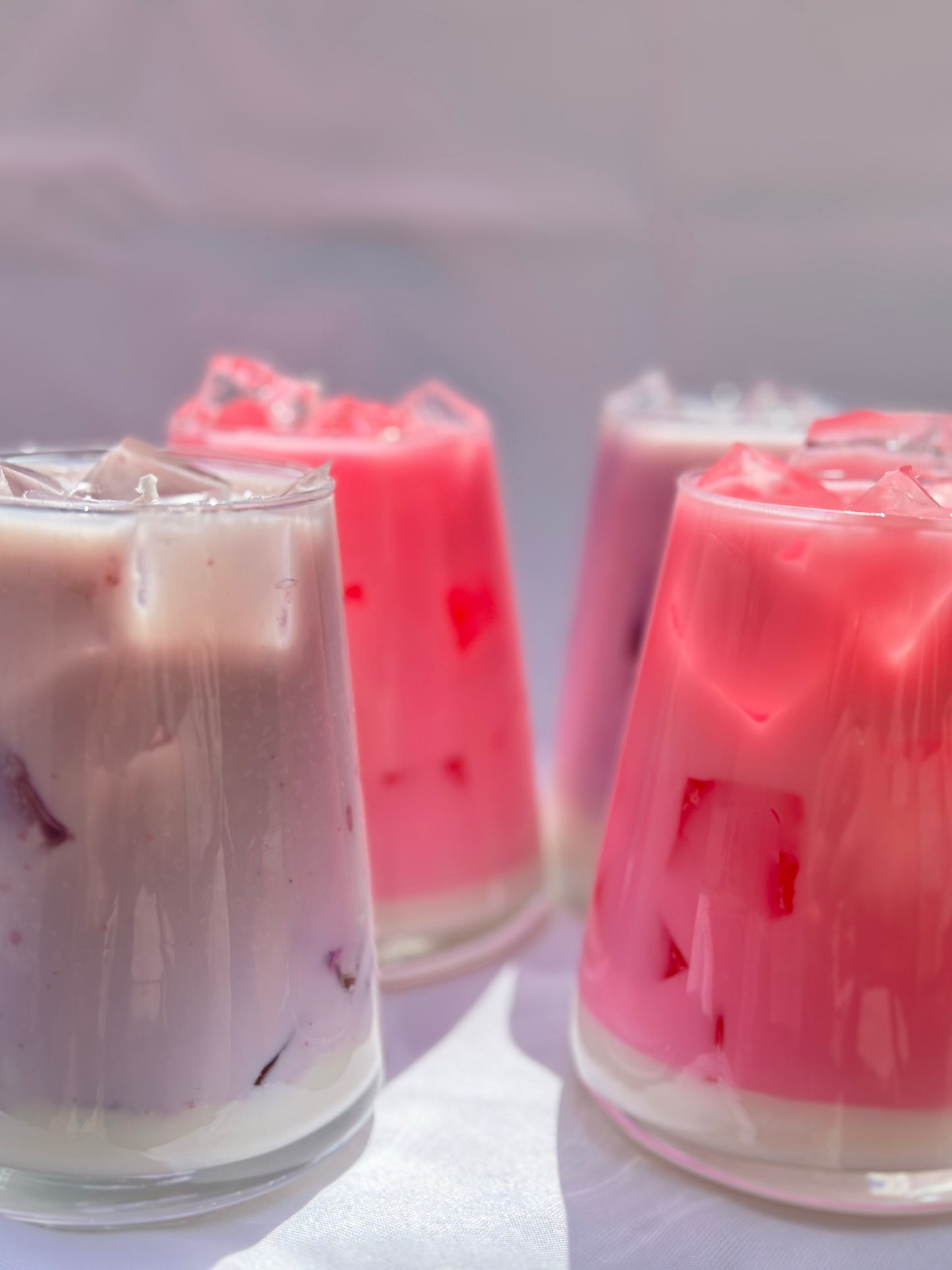 Lavender Latte Candle