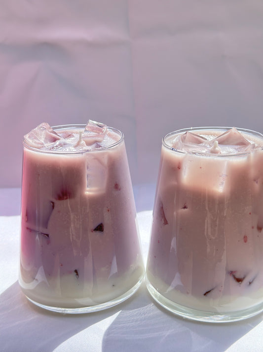 Lavender Latte Candle