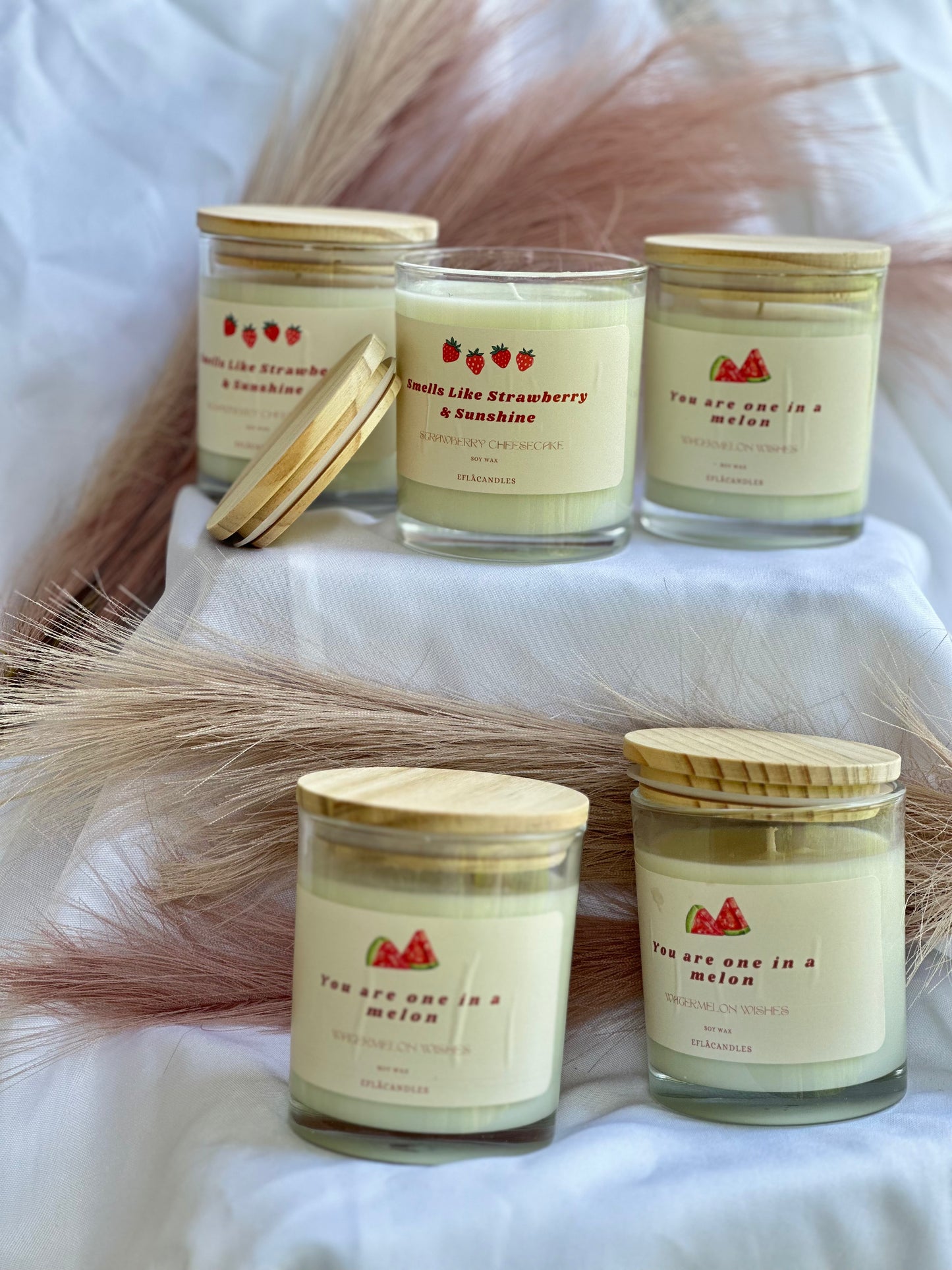 Watermelon Wishes  - Natural Soy Candle
