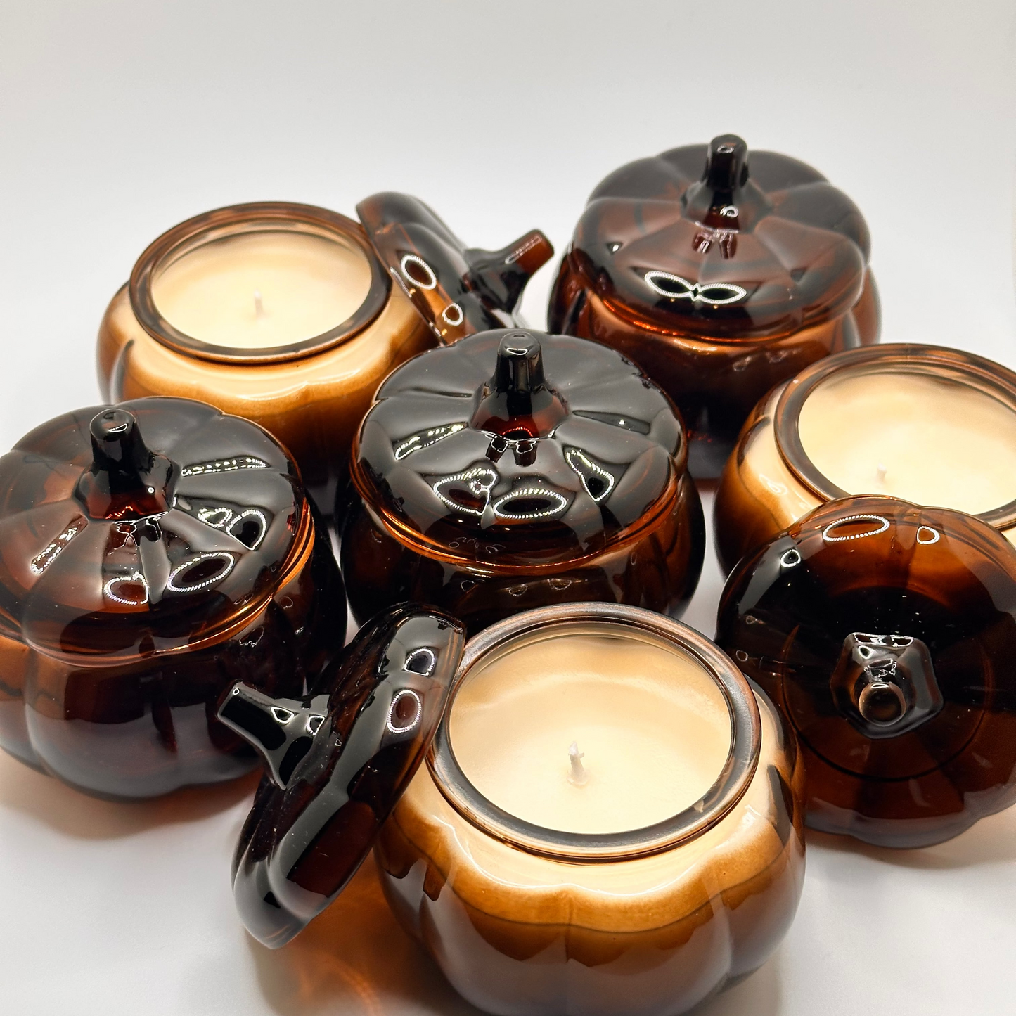 Mini Pumpkin Jar Candle – Cozy Fall Collection 🎃🍂